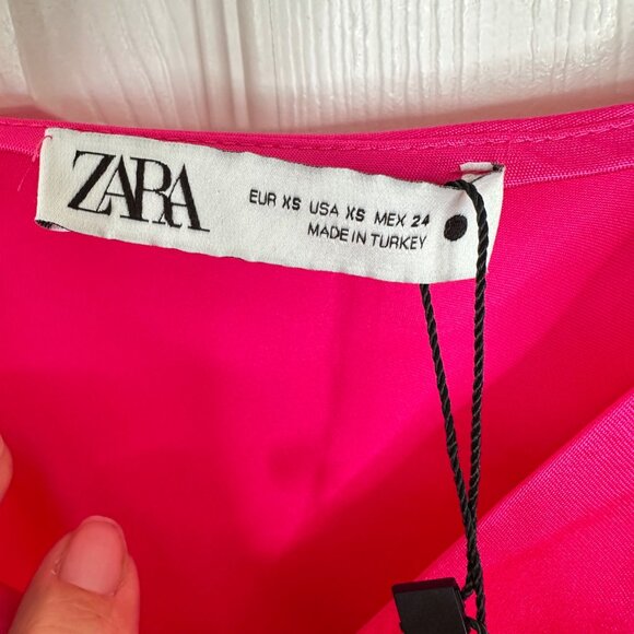 Zara Fuchsia Midi Dress - Picture 7 of 11